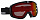 Горнолыжная маска Salomon Aksium Black/Univ Mid Red - Фото 1 малая