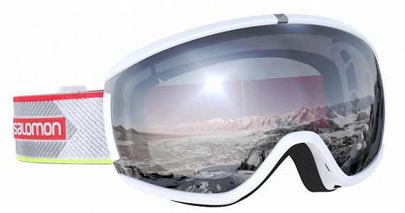 Горнолыжная маска Salomon Ivy White/Univ Super White - Фото 1 большая