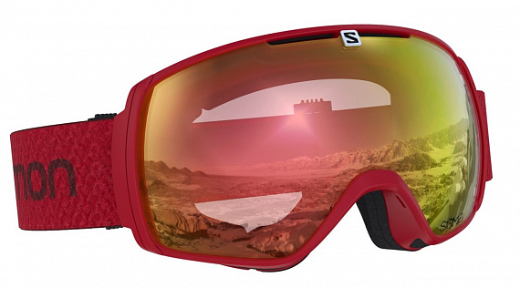 Горнолыжная маска Salomon XT One Photo Sigma Rd/AW PopR - Фото 1 большая