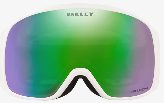 Горнолыжная маска Oakley Flight Tracker L Matte White/Prizm Snow Jade Iridium - Фото 2 большая