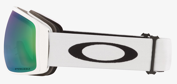 Горнолыжная маска Oakley Flight Tracker L Matte White/Prizm Snow Jade Iridium - Фото 4 большая