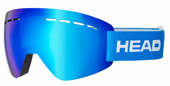 Горнолыжная маска Head Solar Fmr Blue - Фото 1 большая