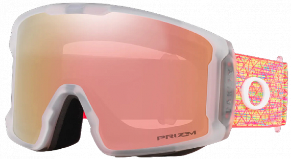 Горнолыжная маска Oakley Line Miner M Freestyle Collection Strap/Prizm Rose Gold - Фото 1 большая