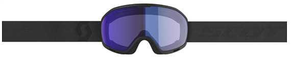 Горнолыжная маска Scott Unlimited II Otg Illuminator Black/Illuminator Blue Chrome - Фото 2 большая