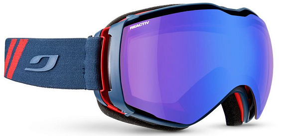Горнолыжная маска Julbo Aerospace Blue/Red - Фото 3 большая