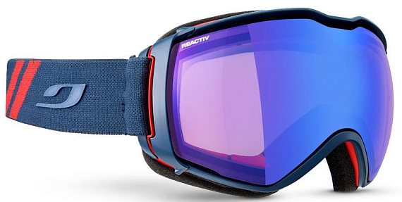 Горнолыжная маска Julbo Aerospace Blue/Red - Фото 5 большая