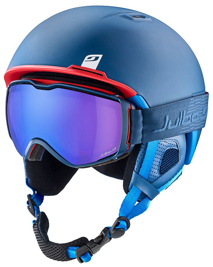 Горнолыжная маска Julbo Aerospace Blue/Red - Фото 6 большая