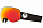 Горнолыжная маска Dragon X2 Black/Red Ion, Rose - Фото 1 малая