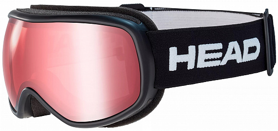 Горнолыжная маска детская Head Ninja Black/Red Tint - Фото 1 большая