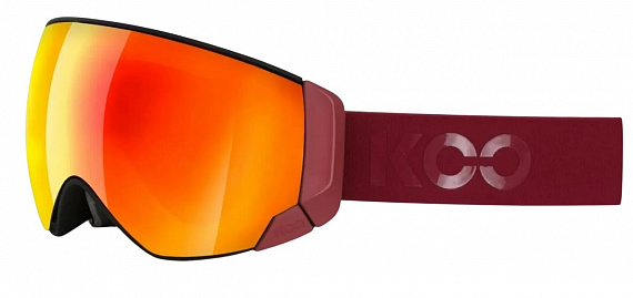 Горнолыжная маска KOO Enigma Shadow Ruby L. Red MR - Фото 1 большая