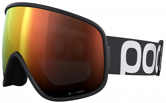 Горнолыжная маска POC Vitrea Uranium Black/Partly Sunny Orange - Фото 1 большая
