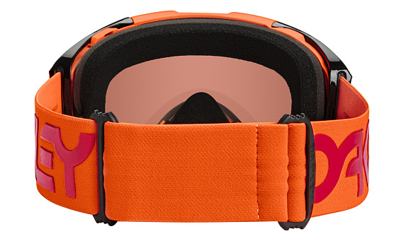 Горнолыжная маска Oakley Airbrake XL Orange/Prizm Torch/Prizm Hi Pink - Фото 3 большая