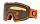 Горнолыжная маска Oakley Fall Line XL Neon Orange Black/Prizm Persimmon - Фото 1 малая