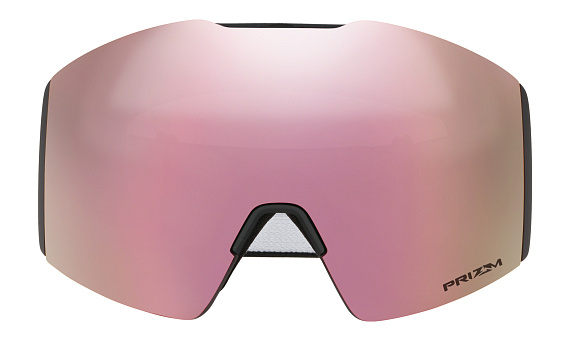Горнолыжная маска Oakley Fall Line L Black/Prizm Snow Hi Pink Iridium - Фото 2 большая