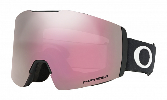 Горнолыжная маска Oakley Fall Line M Black/Prizm Snow Hi Pink Iridium - Фото 1 большая