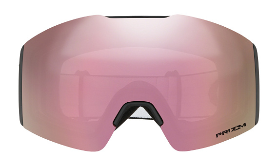 Горнолыжная маска Oakley Fall Line M Black/Prizm Snow Hi Pink Iridium - Фото 2 большая