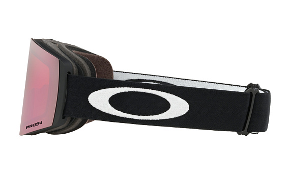 Горнолыжная маска Oakley Fall Line M Black/Prizm Snow Hi Pink Iridium - Фото 4 большая