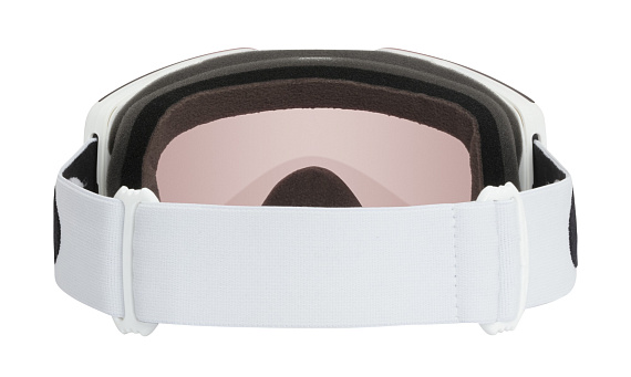 Горнолыжная маска Oakley Fall Line XM White/Prizm Snow Hi Pink Iridium - Фото 3 большая