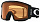 Горнолыжная маска Oakley Line Miner L Matte Black/Prizm Persimmon - Фото 1 малая