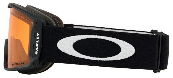 Горнолыжная маска Oakley Line Miner L Matte Black/Prizm Persimmon - Фото 4 большая