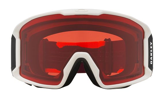 Горнолыжная маска Oakley Line Miner Neon Orange Camo/Prizm Rose - Фото 2 большая