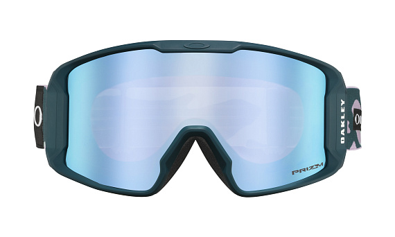 Горнолыжная маска Oakley Line Miner XM Pink/Prizm Sapphire - Фото 2 большая