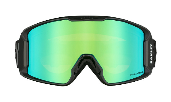 Горнолыжная маска Oakley Line Miner XM Factory Pilot Blackout/Prizm Snow Jade Iridium - Фото 2 большая