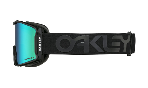 Горнолыжная маска Oakley Line Miner XM Factory Pilot Blackout/Prizm Snow Jade Iridium - Фото 4 большая