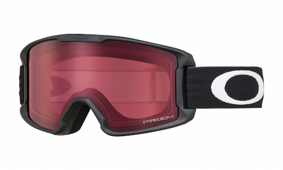 Горнолыжная маска Oakley Line Miner S Matte Black/Prizm Snow Rose - Фото 1 большая