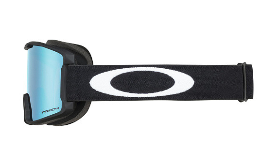 Горнолыжная маска Oakley Line Miner Youth Matte Black/Prizm Snow Sapphire Iridium - Фото 4 большая