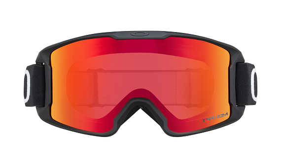Горнолыжная маска Oakley Line Miner S Matte Black/Prizm Snow Torch Iridium - Фото 2 большая