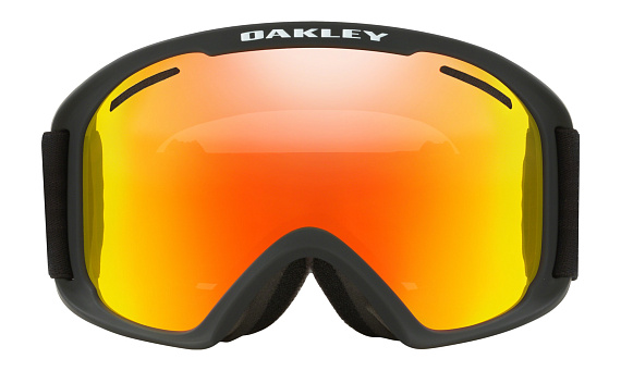 Горнолыжная маска Oakley O Frame 2.0 Pro XL Matte Black/Fire Iridium/Persimmon - Фото 2 большая