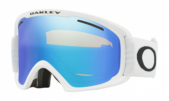 Горнолыжная маска Oakley O Frame 2.0 Pro XL White/Violet Iridium/Persimmon - Фото 1 большая
