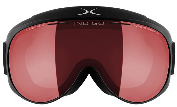 Горнолыжная маска Indigo Voggle Photochromatic Polar Black - Фото 2 большая