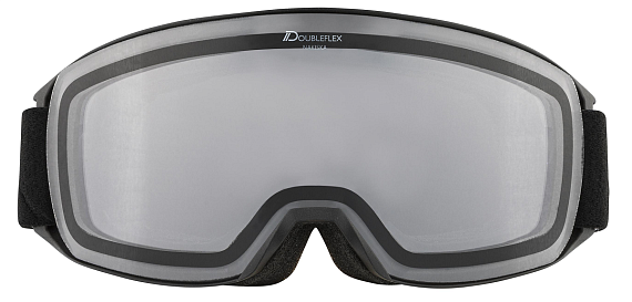 Горнолыжная маска Alpina Nakiska Black Matt/Clear - Фото 2 большая