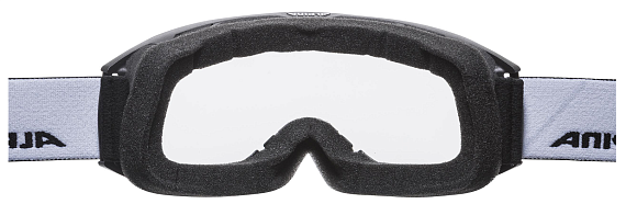 Горнолыжная маска Alpina Nakiska Black Matt/Clear - Фото 3 большая