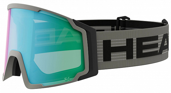 Горнолыжная маска Head Neves Pro 5K Olive/Photo Green - Фото 1 большая