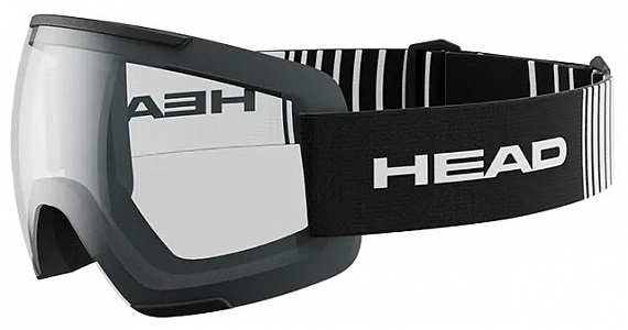 Горнолыжная маска Head F-Lyt Black/Clear Transparent - Фото 1 большая