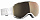 Горнолыжная маска Scott Faze II LS White/Light Sensitive Bronze Chrome - Фото 1 малая