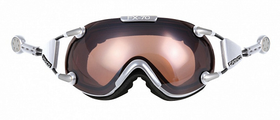 Горнолыжная маска Casco FX70 Vautron Chrome - Фото 1 большая