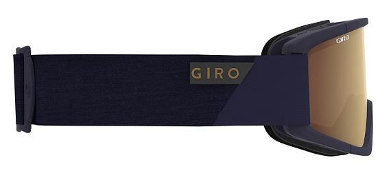 Горнолыжная маска Giro Semi Midnight Peak/Amber Gold/Yellow - Фото 4 большая