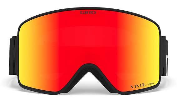 Горнолыжная маска Giro Method Black Wordmark/Vivid Ember/Vivid Infrared - Фото 2 большая