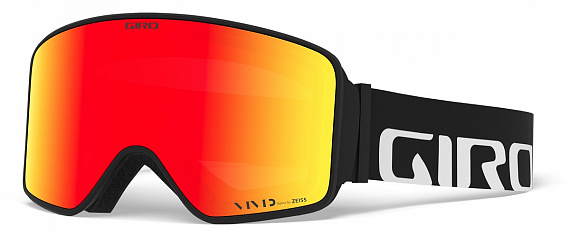 Горнолыжная маска Giro Method Black Wordmark/Vivid Ember/Vivid Infrared - Фото 1 большая
