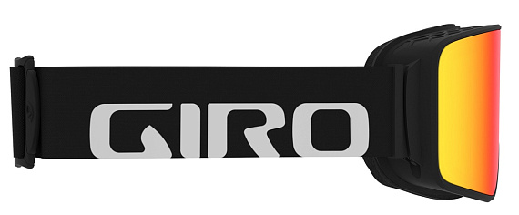 Горнолыжная маска Giro Method Black Wordmark/Vivid Ember/Vivid Infrared - Фото 4 большая