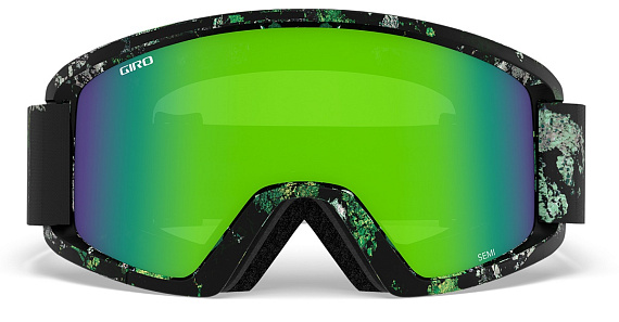 Горнолыжная маска Giro Semi Moss/Loden Green/Yellow - Фото 2 большая