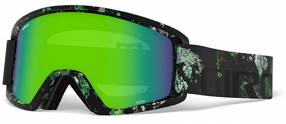 Горнолыжная маска Giro Semi Moss/Loden Green/Yellow - Фото 1 большая