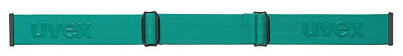Горнолыжная маска Uvex Epic Attract White Dl/Fm Green/Orange - Фото 4 большая