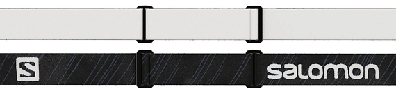 Горнолыжная маска детская Salomon Juke Black/Univ Silver - Фото 2 большая