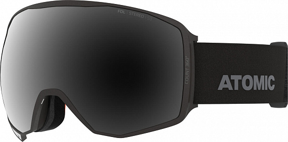 Горнолыжная маска Atomic Count 360 Stereo Black - Фото 1 большая