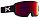 Горнолыжная маска Anon M3 MFI W/SPR Black/Prcv Sun Red - Фото 1 малая
